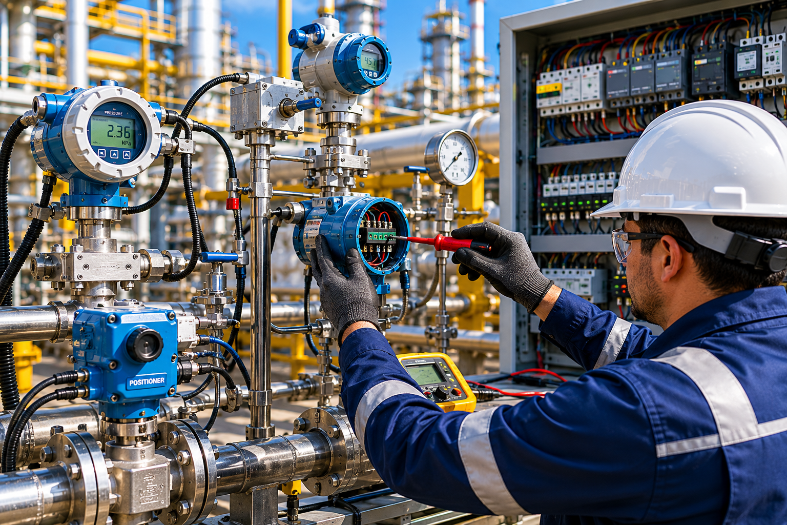 Instrumentación y medición Oil & Gas
