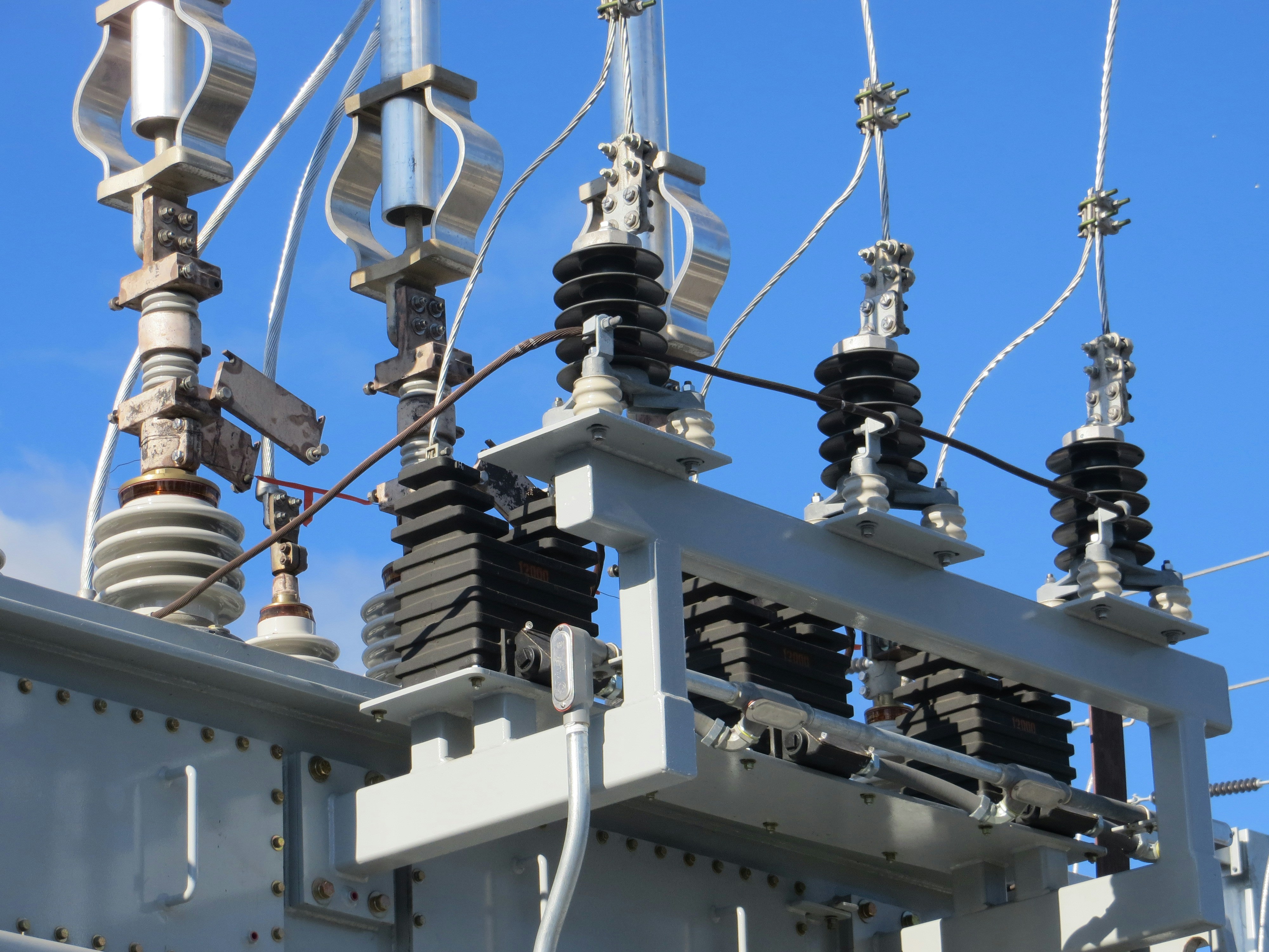 Subestación eléctrica industrial