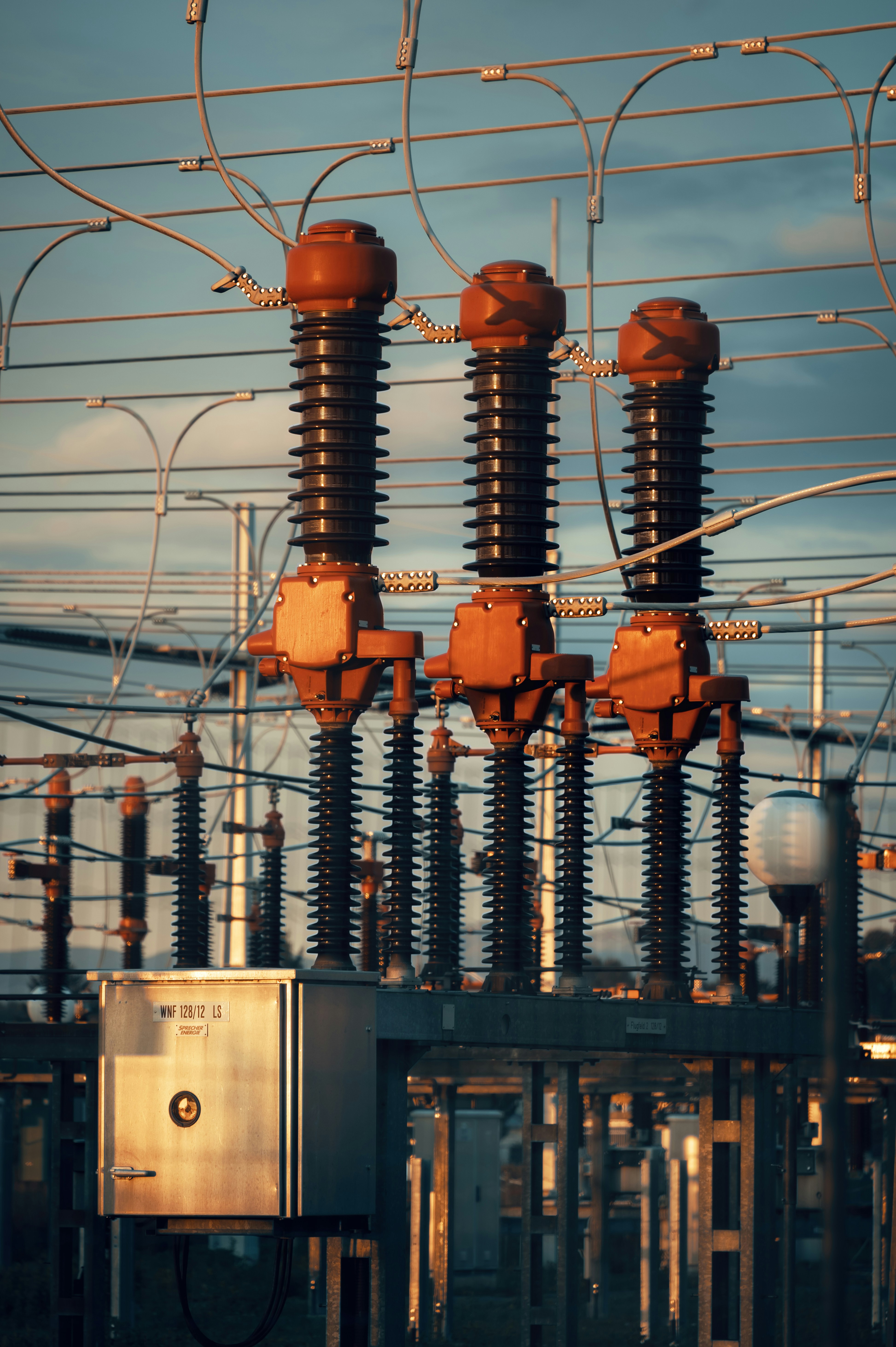 Subestación eléctrica de alta tensión