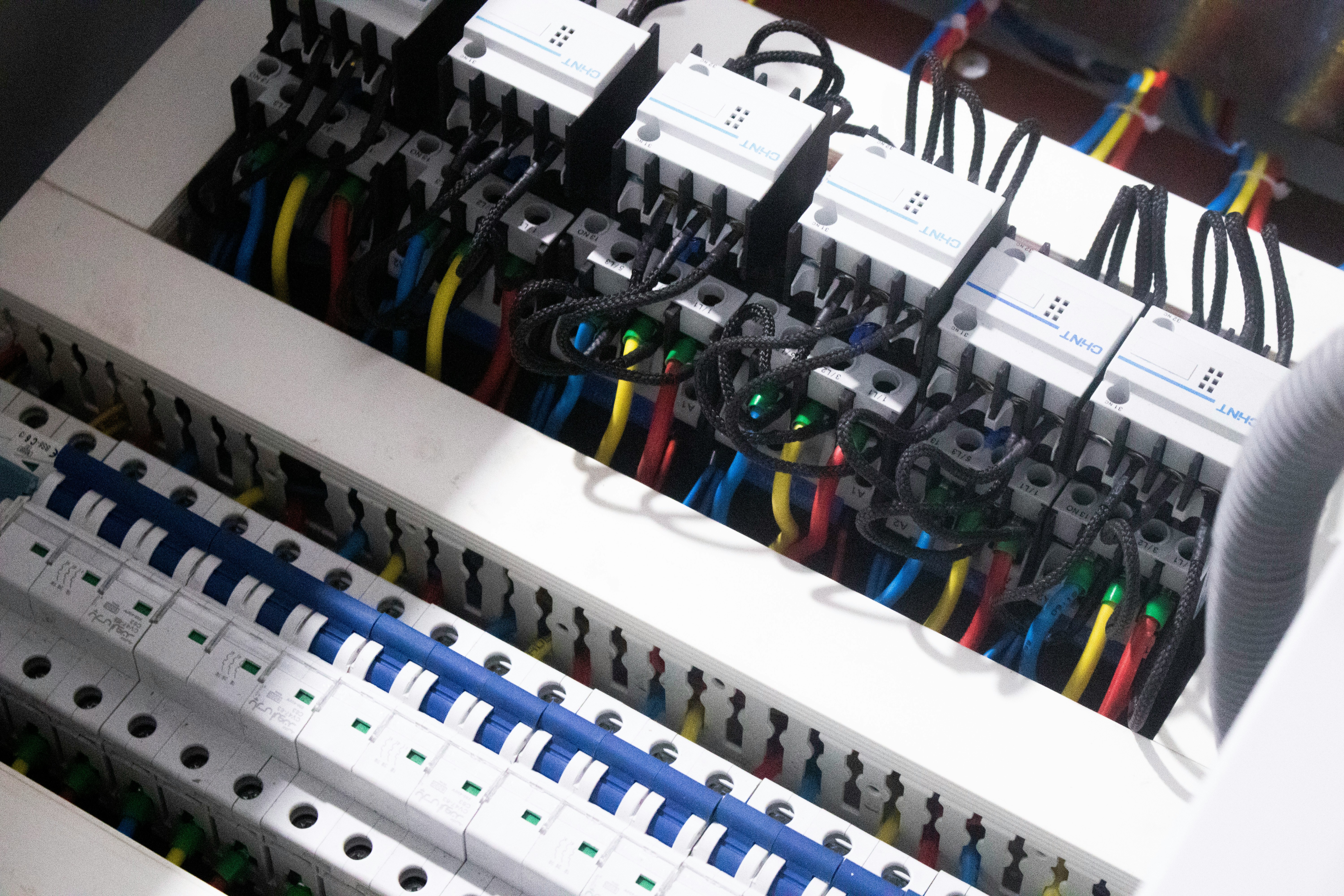 Mantenimiento de tablero eléctrico industrial